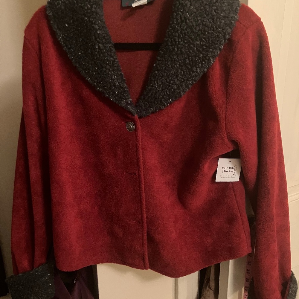 Vintage fleece Orvis jacket